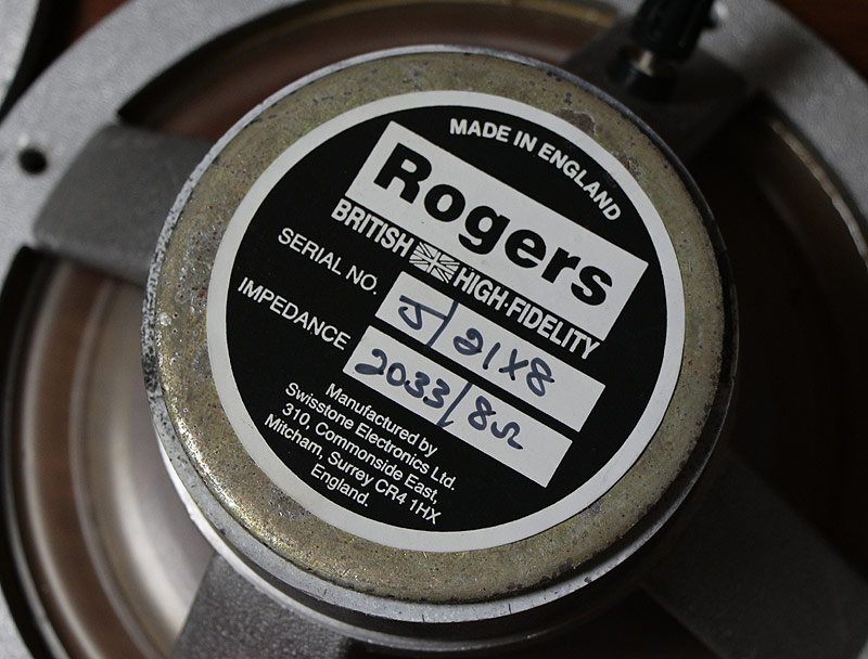 Rogers LS5/9 初期 ウーファーユニット-3