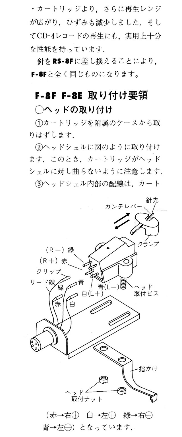 Grace F-8シリーズ まとめ