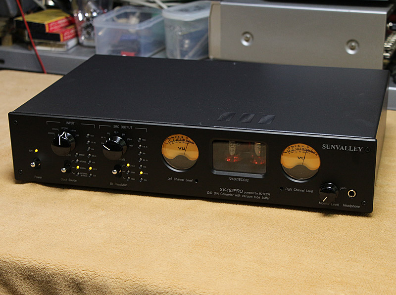 サンバレー　SUNVALLEY　SV-192PROⅡ　D/Aコンバーター　真空管BLACKF