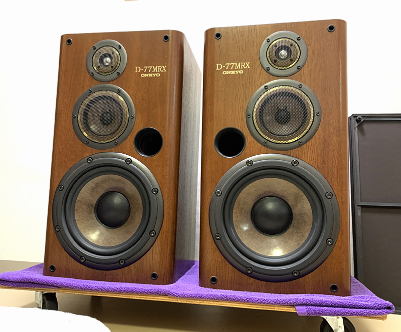 オンキョー onkyo スピーカー D-77MRX - スピーカー