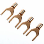 アース線用 非メッキ Y端子 ポスト径 5mm 4個set 1.25Y-5